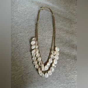 Beaded Gold Necklace